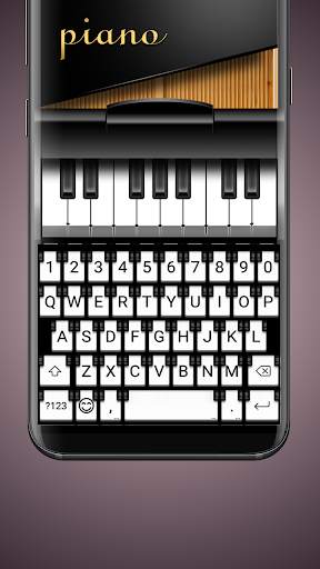 Piano Tile Emoji Keyboard Theme screenshot 1