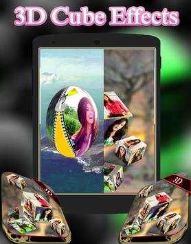 3D Photo Cube Live HD Wallpaper screenshot 2