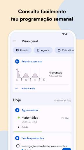 Agenda Escolar - horário screenshot 3