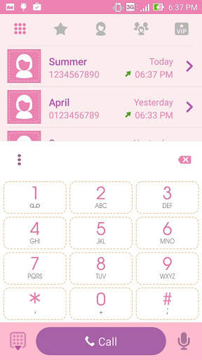 Lovely Pink ASUS ZenUI Theme screenshot 5
