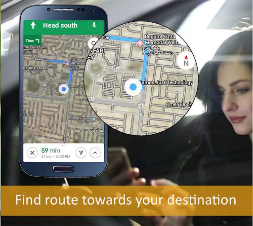 GPS Navigation Route Finder Map Driving Directions screenshot 5