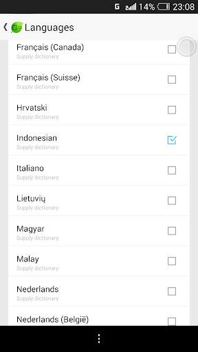 Indonesian Lang - GO Keyboard screenshot 5