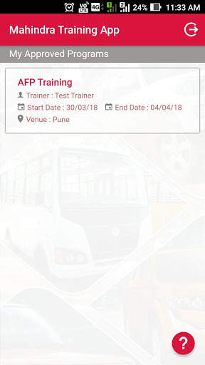 Mahindra Training App screenshot 2