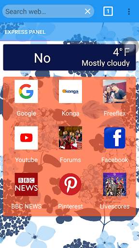 Nimble Browser screenshot 1