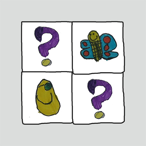 Memory match game icon