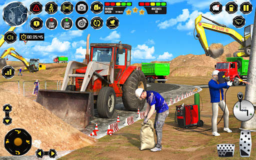 Road Construction JCB Games 3D screenshot 4