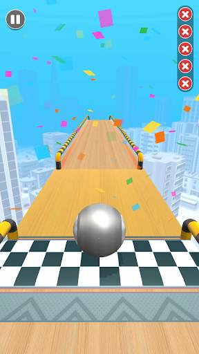 Sky Rolling Ball 3D screenshot 2