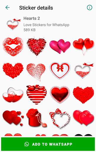 Love Stickers for WhatsApp ❤️❤️❤️ screenshot 4