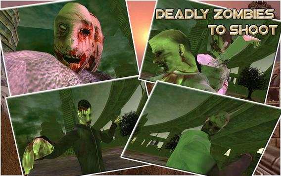 Kematian Shooting: Zombie screenshot 1