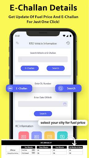 RTO Vehicle Information 2020 screenshot 1