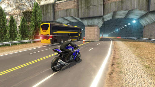 Bike VS Bus Free Racing Games – New Bike Race Game screenshot 1
