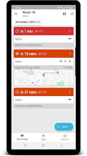 Ottawa Transit: GPS Real-Time, Buses, Trains, Maps screenshot 12