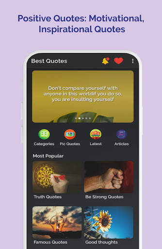 Picture Quotes - HD Quote Wallpapers & Images free screenshot 5