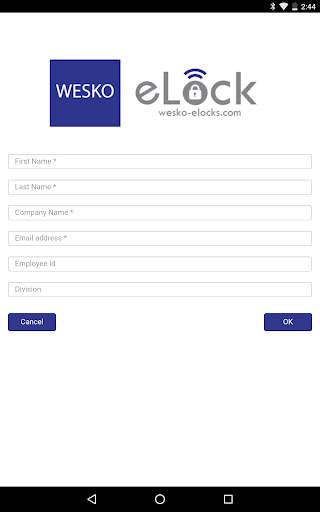 Wesko Lock App 6 تصوير الشاشة