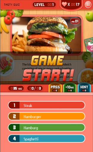 World Food Quiz Contest: Festival & Delicious Game screenshot 2