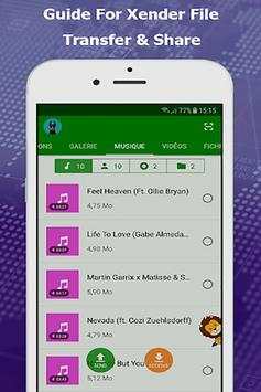 Guide For Xender File Transfer 2018 1 تصوير الشاشة
