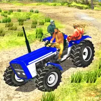 Tractor Driving Simulator Offroad Tractor Trolley