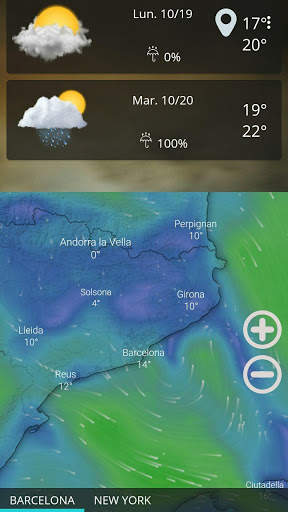 Pronóstico del tiempo y widget screenshot 5