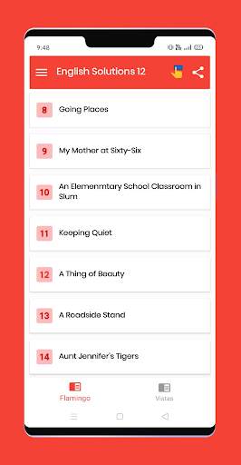 English NCERT Solutions Class 12 Offline screenshot 5