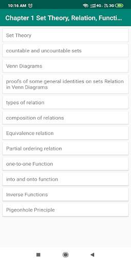 Discrete Mathematics screenshot 2