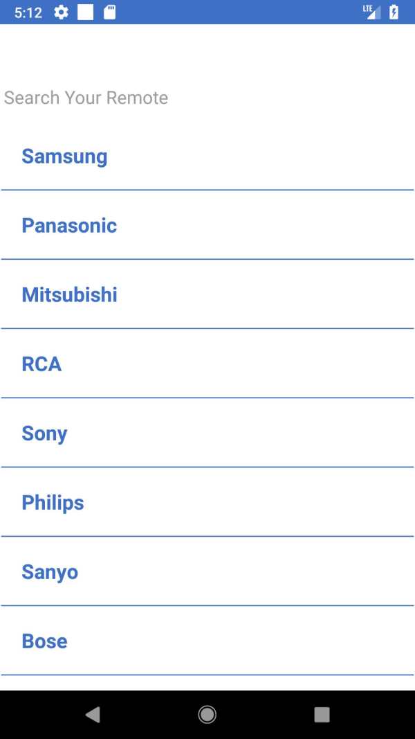 Universal DVD Remote Control screenshot 2