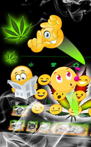 Weed Keyboard Theme screenshot 4