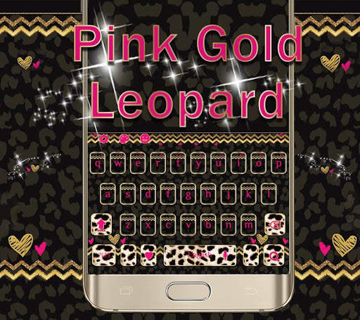 Luxury leopard Keyboard Theme स्क्रीनशॉट 1