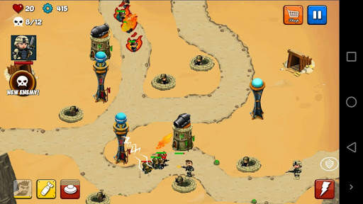 CLASH TD - WAR screenshot 2
