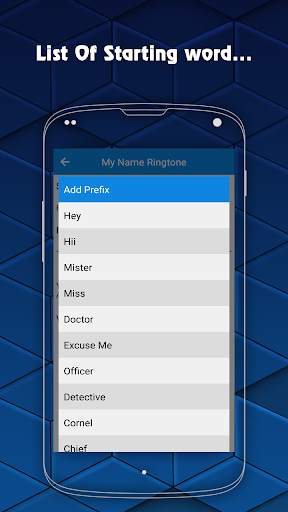 Name Ringtone Maker screenshot 5