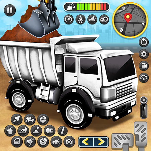 Construction Games Build House icon