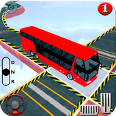 Tricky Bus Driving New Impossible Bus Games 2019 icon