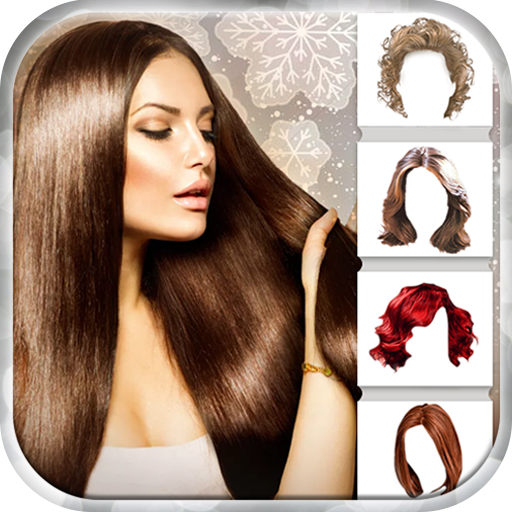 Woman Hairstyle Virtual Salon أيقونة