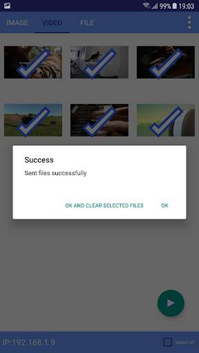 SimPFile - Simple WiFi File Send and Share screenshot 7