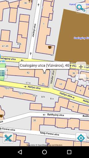 Map of Budapest offline screenshot 4