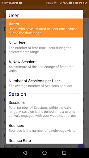 Widget for Google Analytics screenshot 5