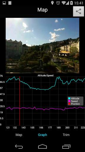 RouteShoot video and GPS app screenshot 4