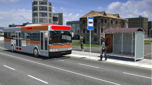 Modern Coach Bus Game: City Driving Simulator 2k18 screenshot 4