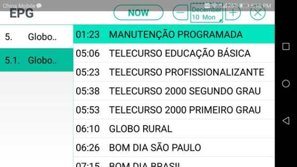 Mobile DTV screenshot 2