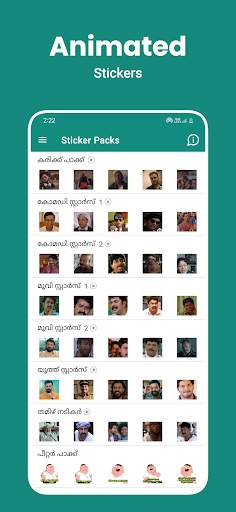 Malayalam Stickers 2024 screenshot 1