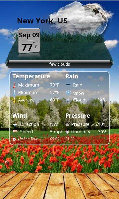 Accurate Weather screenshot 1