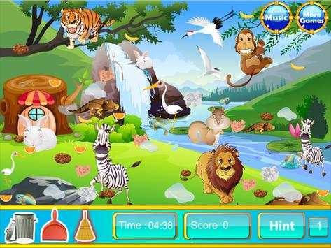 Zoo Clean Up Games screenshot 1