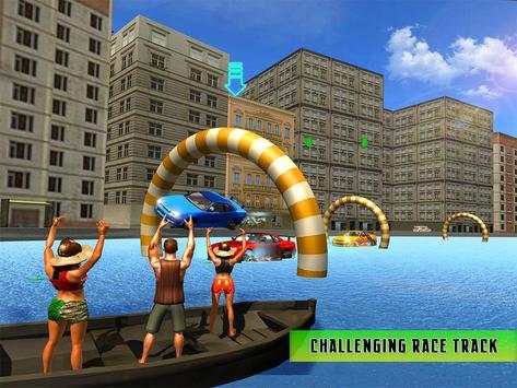 Water Surfing Car Racing Stunt screenshot 9