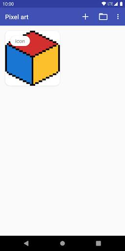 Pixel art and texture editor 3 تصوير الشاشة
