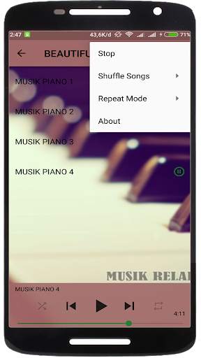 Musik Relaksasi Offline screenshot 2