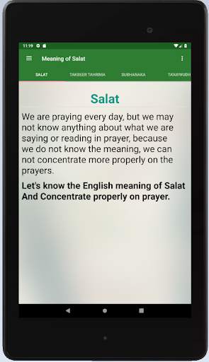 Meaning of salat screenshot 11