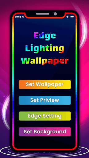 Edge Lighting Wallpaper-BorderLight live Wallpaper screenshot 3
