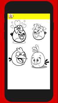 Coloring  Angry Bird for Kids screenshot 4