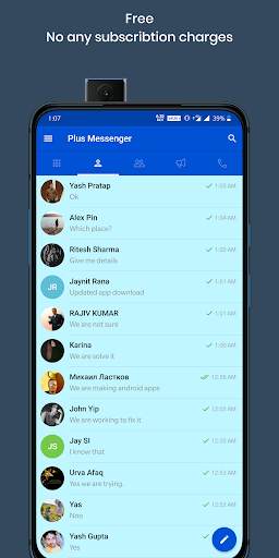 Plus Messenger screenshot 1