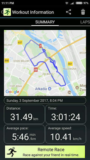 Pace Control - running pacer screenshot 2