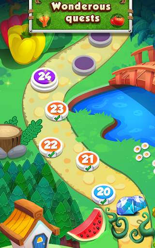 Farm Flowers Coin Party Dozer screenshot 12